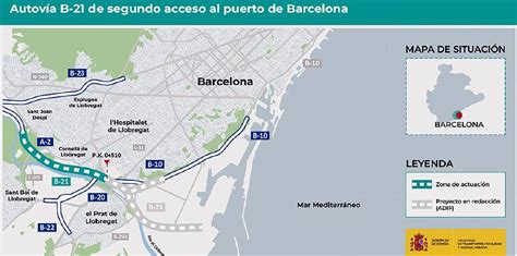 MITMA Licita El Proyecto Del Nuevo Acceso Al Port De Barcelona Desde La