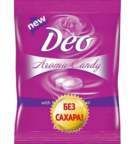 Леденцы без сахара Роза Deo Aroma Candy упаковка 60 г от продавца: DEO ...
