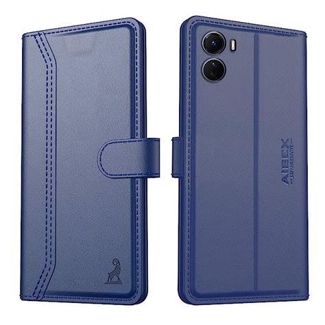 Aibex® Vivo T2x 5g Y56 5g Y16 Flip Cover Leather Finish Inside