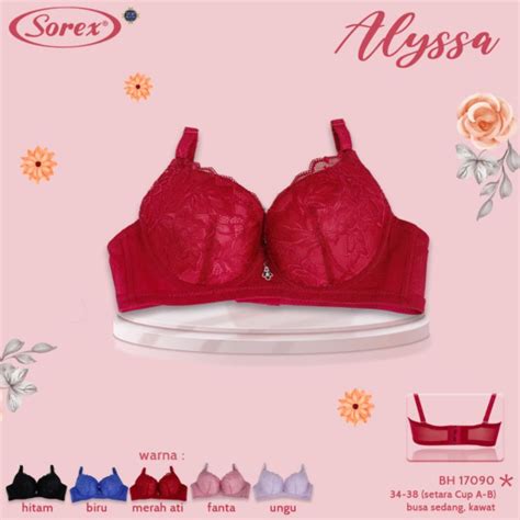 Jual Bh Bra Sorex Kawat Busa Sedang Kait Setara Cup A B Original