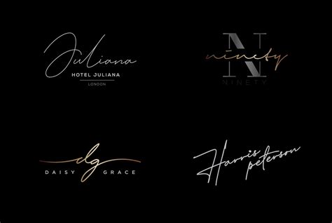 I Will Design A Classy Elegant Luxury Signature Logo Classy Logos Logo Design Signature Logo