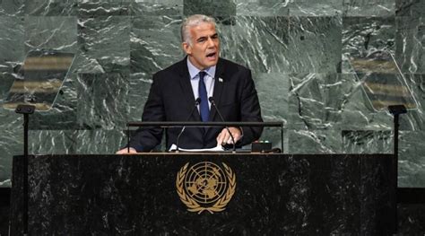 Yair Lapid Vuelve A Comprometer A Israel Con La Soluci N De Los Dos