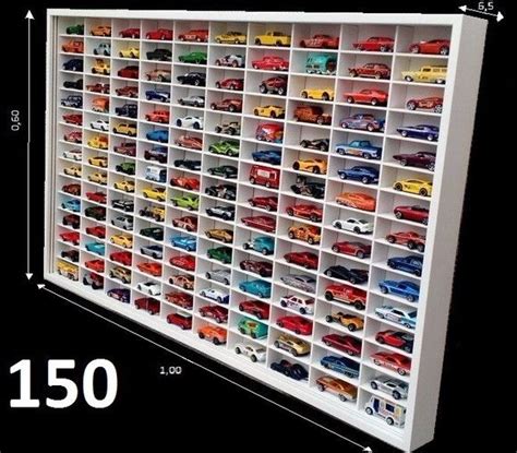 Estante Expositor Hot Wheels Nichos Carrinhos Miniaturas Porta Carrinhos Hot Wheels
