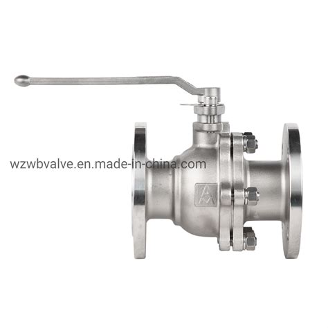 API ASME DIN JIS GB Stainless Steel CF8m CF8 Wcb 2PC Floating