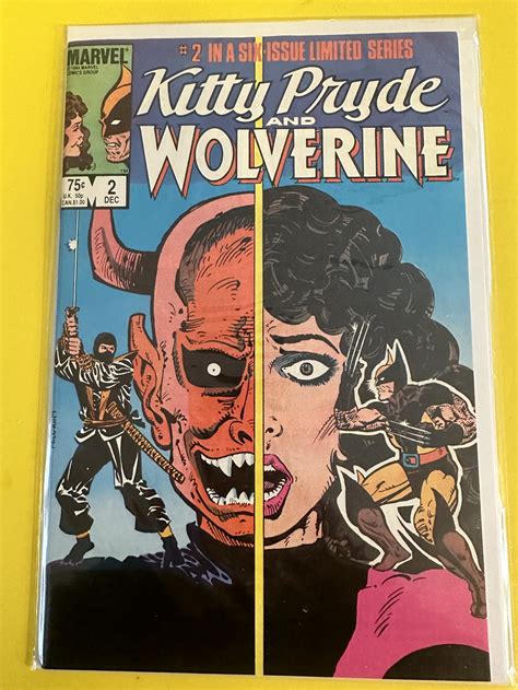 Kitty Pryde And Wolverine 2 Direct Edition 1984 Vf Comic Books Copper Age Marvel