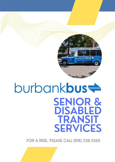 Burbank Bus Senior & Disabled Transit Services by Burbank Parks and