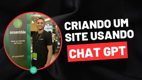 Criando Um Site Usando Intelig Ncia Artifical Chat Gpt Copilot