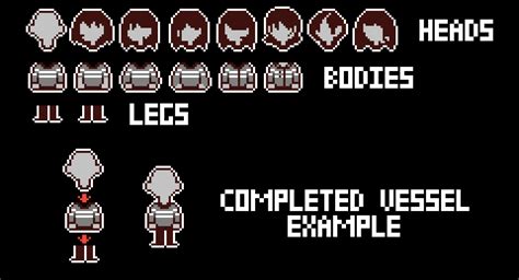 Pixilart - Deltarune - Vessel Spritesheet by leobars17