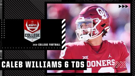 Caleb Williams Throws 6 Tds In Oklahomas Blowout Win Vs Texas Tech