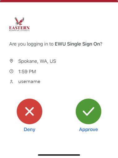 How To Use Duo Mobile Push For 2fa Eastern Washington University