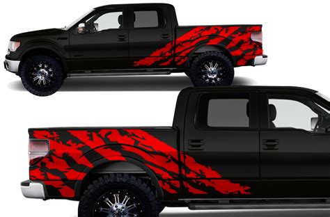 Ford F 150 Vinyl Graphics For Bed Fender