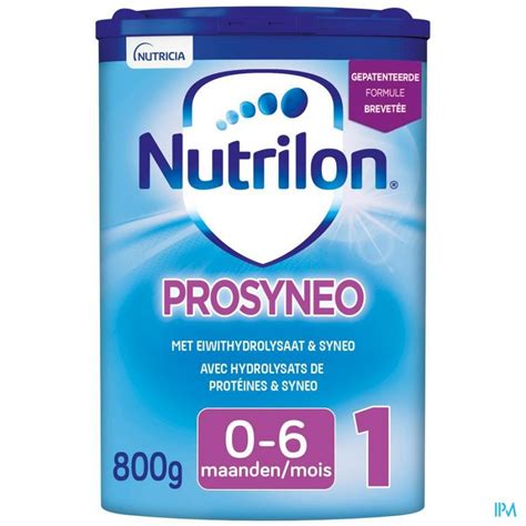 NUTRILON PROSYNEO 1 PDR 800G Apotheek Thiels