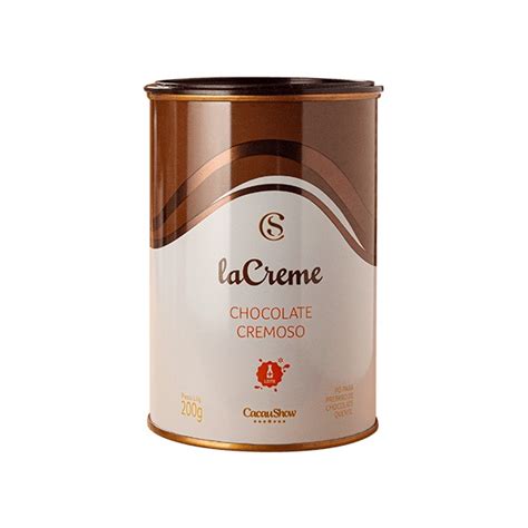 Chocolate Cremoso Lacreme G Cacau Show Shopee Brasil