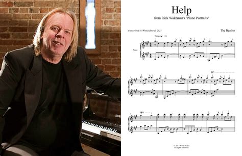 Help - The Beatles (Rick Wakeman version) | Piano Sheet Music Soundtracks