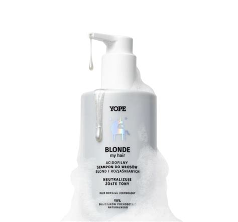 YOPE BLONDE MY HAIR ACIDOPHILES SHAMPOO FÜR BLONDES UND AUFGEHELLTES HAAR ML ACIDOPHILES
