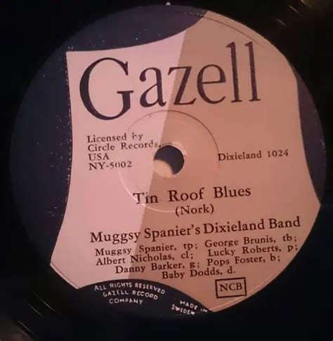 Tin Roof Blues Bugle Call Rag Muggsy Spanier And His Dixieland Band