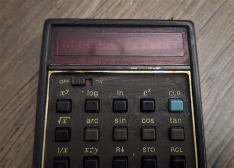 Vintage Hewlett Packard Hp Calculator With Power Supply Ebay