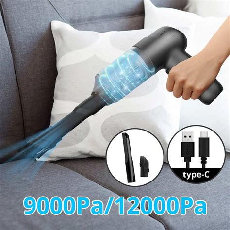 12000pa Wireless Car Vacuum Cleaner Blower Cordless Handheld Vacuum