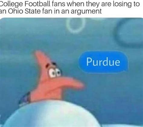 But y’all still lost to Purdue : r/cfbmemes