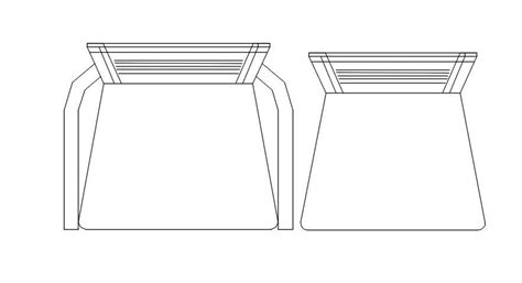 Chair design in AutoCAD 2D drawing, dwg file, CAD file - Cadbull