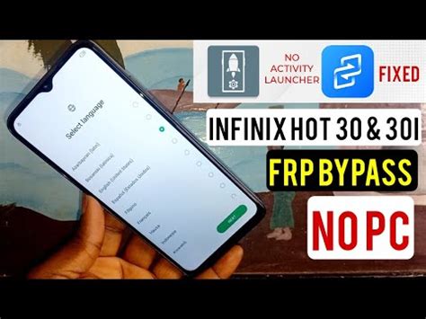 Infinix Hot I X Frp Bypass Android Infinix X Google Account Remove