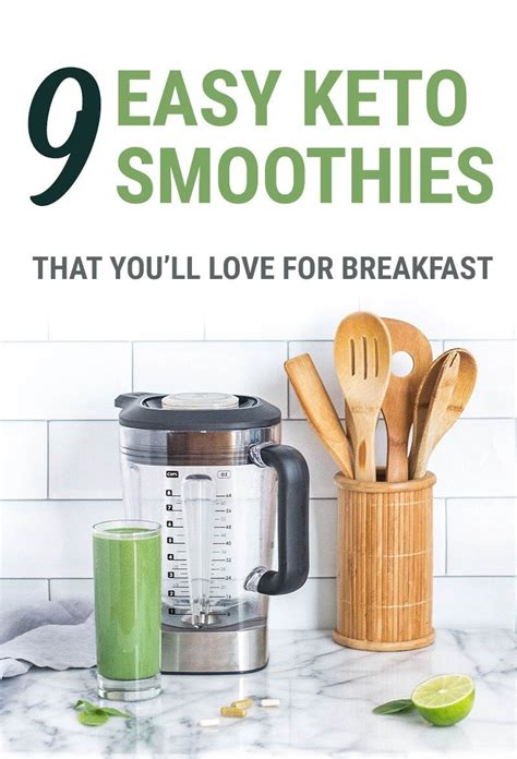 Delicious Keto Smoothie Recipes Green And Keto