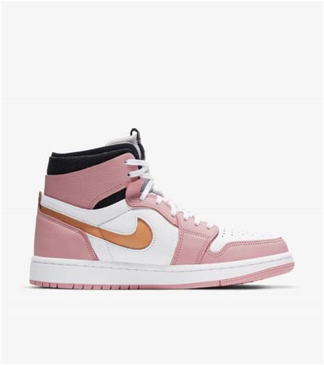 Womens Air Jordan 1 Zoom Pink Glaze Release Date Nike Snkrs Ie