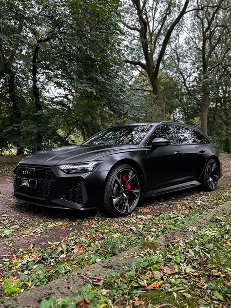 Audi RS6 - Satin Black - Personal Wrapping Project