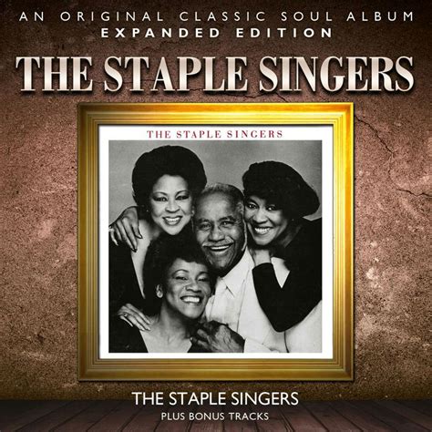 the staple singers album cover with an image of two women and one man ...