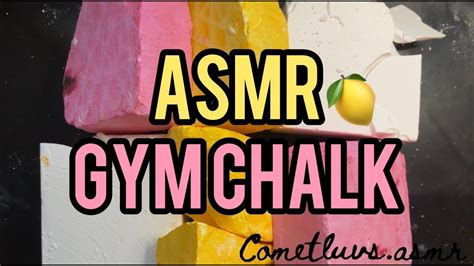 6 Blocks Of Crunchy And Powdery Gym Chalk And Reforms Satisfying Asmr