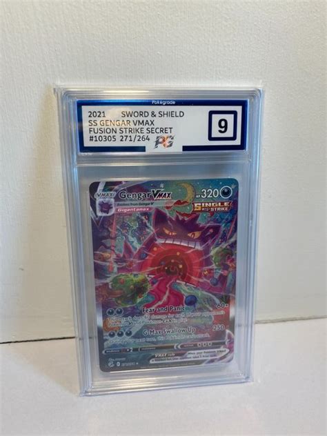 The Pokémon Company Graded Card Gengar VMax Fusion Catawiki