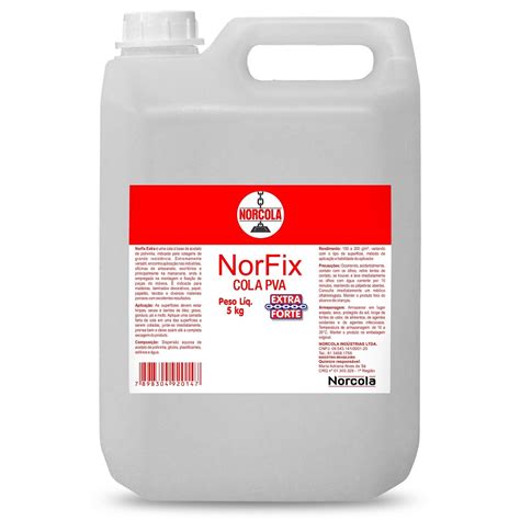 Cola PVA Extra Forte Norcola Nofix 5Kg Natal Home Center Completo