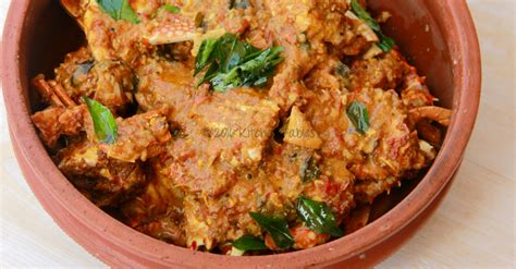 Masala Crabs Spicy Crabs Cooked In Kerala Style Recipe Kitchen Fables