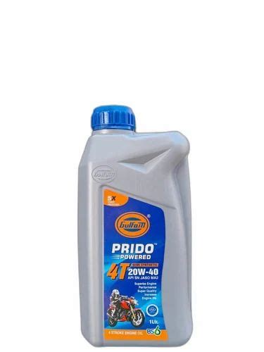 W Gulfam Prido Powered Bike Engine Oil Bottle Of Ml At Rs