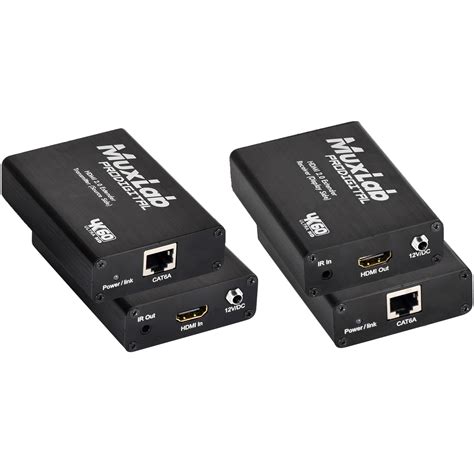 MuxLab HDMI 2 0 4K 60 4 4 4 Extender Kit 500409 B H Photo Video