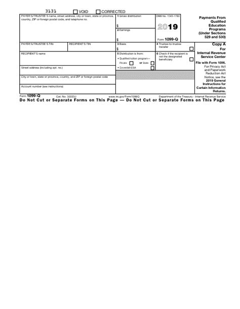 Irs Form 1099 Q Download Fillable Pdf Or Fill Online Payments From