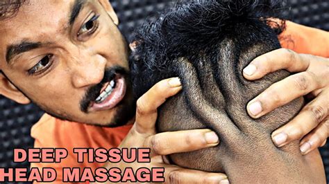 Headache Relief Head Massage By Master Of Cracks Deep Tissue Head Massage Asmr Neck Cracking