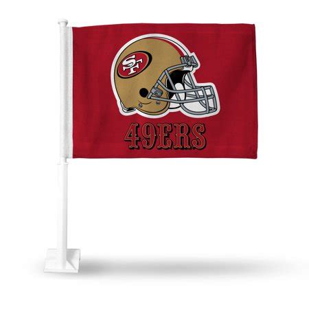 Rico Industries NFL San Francisco 49ers Helmet Double Sided Double ...