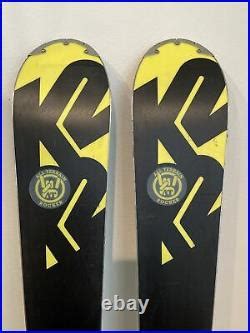 K2 All Terrain Rocker Skis 174cm With Marker MX 14 0 Bindings Skis