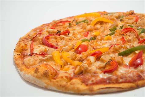 Chicken And Bell Pepper Pizza Con Pollo Pizza Buona Eatolls