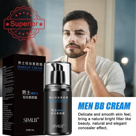 Mens Skin Tone Up Cream Naked Men Makeup Cream Lazy Men Cream Bb Cream 50g H4h4 Shopee Malaysia