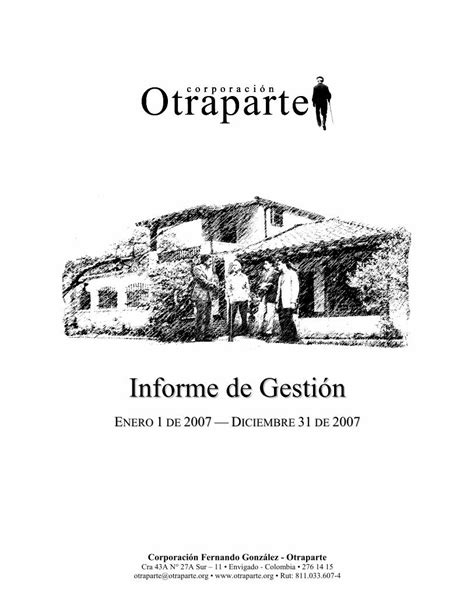 PDF Informe de Gestión Otraparte libretas de las que usan los