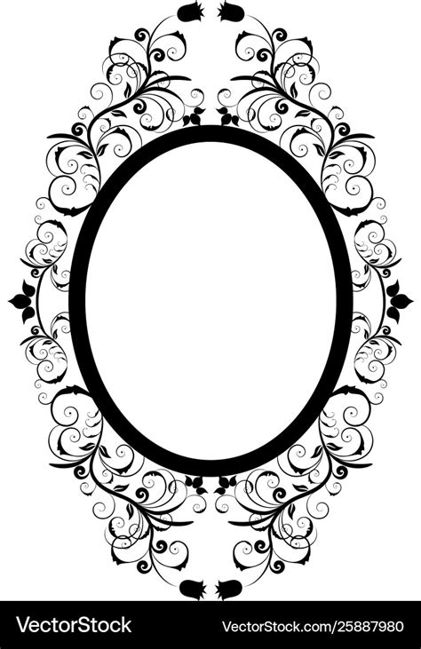 Mirror silhouette Royalty Free Vector Image - VectorStock