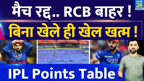 IPL Points Table 2024 Playoff Race स RCB ऐस बहर CSK SRH GT