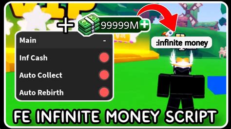 FE Infinite Money Script HACK ROBLOX SCRIPTS Generate Infinite