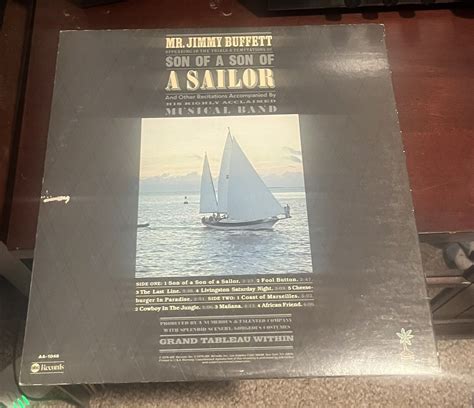 Jimmy Buffett Son Of A Son Of A Sailor Vinyl Used Tested Good Ebay