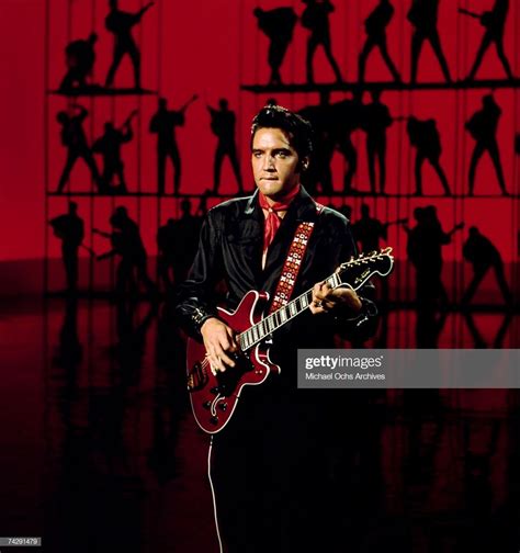 Rock and roll musician elvis presley performing on the elvis comeback – Artofit