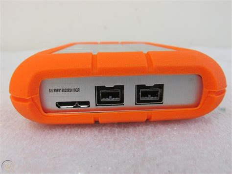 Lacie Rugged Model Rufwu3b 1tb Triple Usb 30 External Hard Drive W