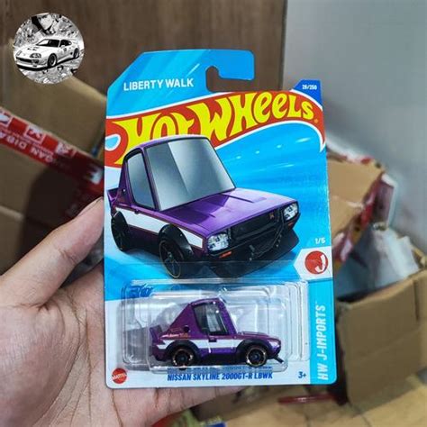Jual Hot Wheels Nissan Skyline Gt R Lbwk Liberty Walk Tooned Ungu Jakarta Pusat