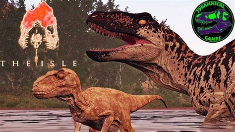 The Isle Utahraptor Life Gameplay Isla Nycta 3 YouTube